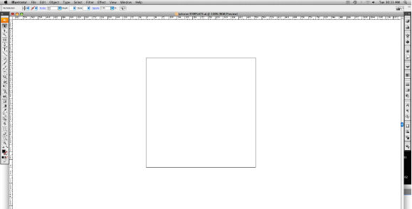 Blank Illustrator Document