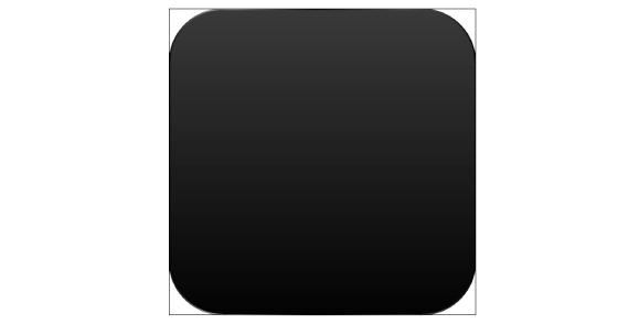 blank black icon